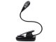 Clip-on Flexible Reading Double Light Lamp