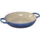 Низкая кастрюля-жаровня Le Creuset Gourmet Casserole Shallow, 30 см, Azure