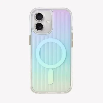 Uniq Coehl Linear iPhone 16 6.1" futrālis ar magnētisko uzlādi, opāls/krāskrāsains | case Magnetic Charging...