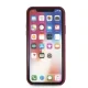 Чехол для телефона Mercedes Silicone Line iPhone X / XS, красный