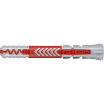 Dībeļi fischer DUOPOWER 10x80 mm, 25 gab.
