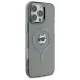Karl Lagerfeld iPhone 16 Pro Max vāciņš IML Metal Choupette Head MagSafe, melns