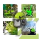 Защитная каска лесоруба Zipper ZI-FHPROFI с сетчатым щитком и наушниками