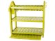 3-Tier Dish Drying Rack with Cutlery Holder, 53x42.5x27 cm