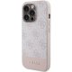 Guess 4G Stripe Collection case for iPhone 15 Pro - pink