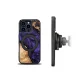 Уникальный чехол Bewood для iPhone 16 Pro - фиолетовый с MagSafe
