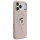 Чехол Karl Lagerfeld для iPhone 17 Pro Max Silicone Karl&Choupette MagSafe, розовый