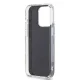 Чехол DKNY IML Checkered Mono Pattern для iPhone 15 Pro, черный