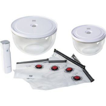 Zwilling Fresh & Save stikla vakuuma trauku komplekts, 9 daļas