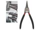 Circlip Pliers Set, 4 Pcs, Straight and Bent, Black