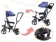Трёхколёсный Велосипед Коляска TRIKE FIX LITE, Синий