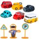 Игрушечная парковка XL с лифтом и 6 машинками