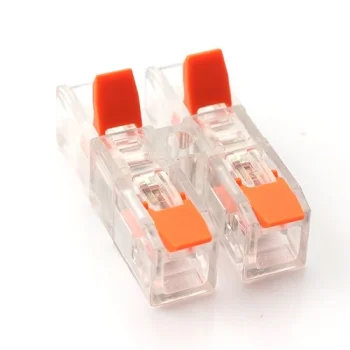 Клеммы соединительные с рычагами 2-2, 0.2–4.0мм², 32A, 450V, 20 шт.