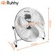 Ruhhy 50cm grīdas ventilators, 130W, metāla