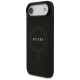 Guess Saffiano Classic Logo MagSafe vāciņš iPhone Air Black