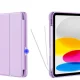 Tech-Protect iPad 10.9\" 2022 atverams vāciņš maciņš grāmatiņa SC Pen, violets