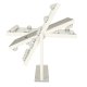 Косметическое зеркало для макияжа с подсветкой LED USB, 30x40см | LED...