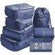 Travel Organizer 8 Pcs Navy Blue