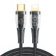 Joyroom Star-Cloud A3 USB-C uz Lightning kabelis 20W 1.2m Black