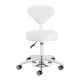 Kosmētiskais taburets Azzurro 156-F Bump-Up, balts