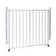 ECOTOYS drošības vārtiņi kāpnēm un durvīm, 65–106 cm, balti