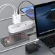 Сетевое зарядное устройство Dudao A29C 65W GaN + кабель USB-C - Черное