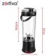 Портативный беспроводной блендер Zortiva ShakeWave, 600 мл, 150 Вт, USB-C