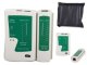 Network Cable Tester RJ45 RJ11 with LED, case included, black