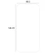Гибридное защитное стекло Etteri для iPhone 15 6.1\", 7H, 0.27 мм