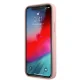 Чехол Guess для iPhone 12 Pro Max Silicone Vintage Script, розовый