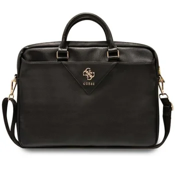 Сумка Guess Triangle 4G для ноутбука 16" - черный