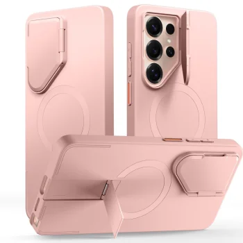 Чехол Tech-Protect Kevlar Aura MagSafe для Samsung Galaxy S26 Ultra, розовый