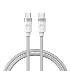 Orico Cable USB Type C to USB Type C 60W 1m, White | Провод для Зарядки Передачи Данных