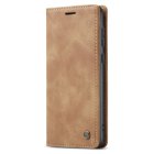 Samsung Galaxy A55 ( SM-A556B/DS ) CASEME Wallet Magnetic Leather Case Cover, Brown