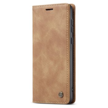 Samsung Galaxy A55 ( SM-A556B/DS ) CASEME Wallet Magnetic Leather Case Cover, Brown | Чехол для...