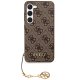 Guess Samsung Galaxy A35 vāciņš 4G Charms Collection, brūns