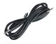 Audio Cable Mini-Jack 3,5mm (Aux to Aux) 1m, Black | Audio Vads Kabelis