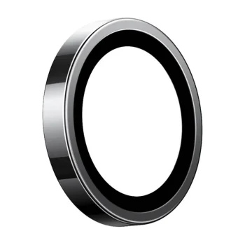 Защитное стекло на камеру Torras Lensguard для iPhone 16 / 16 Plus, черное