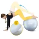 Гимнастический мяч 4FIZJO Reh Ball 85 см, серый