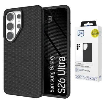 3mk Fortis MagCase vāciņš priekš Samsung Galaxy S26 Ultra, melns