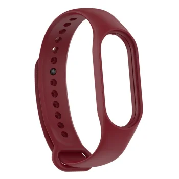 Ремешок Telcon для Xiaomi Mi Band 5 / Mi Band 6, бордовый
