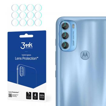 Motorola Moto G71 5G Aizmugurējās Kameras Aizsargstikls, 4 gab. | 3MK Lens Protection Back Camera Hybrid Glass...