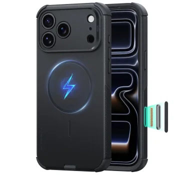 Чехол ESR Cyber Tough MagSafe для iPhone 18 Pro Max / 17 Pro Max, черный