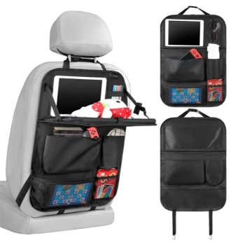 Ūdensizturīgs auto sēdekļa organizators ar plauktu