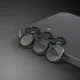 Защитное стекло на камеру Etteri для Samsung Galaxy S25, черное