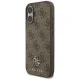 Чехол Guess 4G Small Classic Logo MagSafe для iPhone 17, коричневый