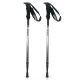Neo-Sport NS-381 teleskopiskās trekinga nūjas 65-135 cm, melnas