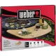 Бамбуковый рабочий стол Weber для угольных грилей 47 см / 57 см (17638)
