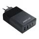 Tīkla lādētājs BlitzWolf BW-S29 120W 4 pieslēgvietas Melns