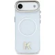 Karl Lagerfeld IML K Head Logo MagSafe vāciņš priekš iPhone Air, caurspīdīgs